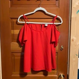 Cold shoulder Paper Crane Dress Shirt